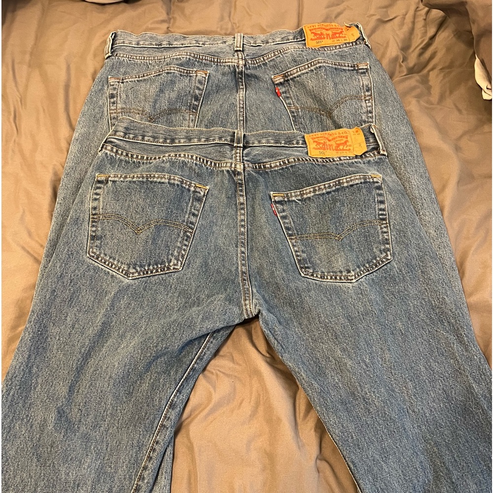 501 Original Preshrunk 36x30(2 Pairs)